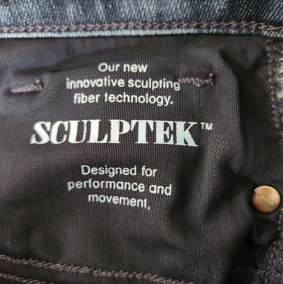 Athleta Womens Midrise Sculptek Medium Wash Skinny Jeans |4| - Picture 11 of 11